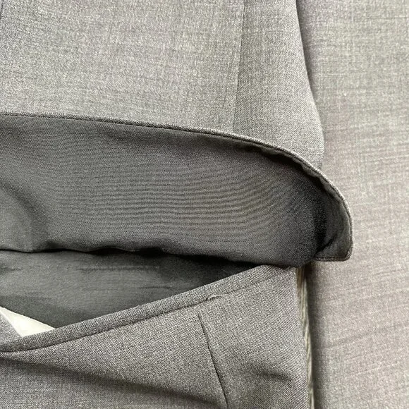 Burberry London Blazer Sport Coat Jacket Wool 2 Button Gray Color Mygrove 42 US